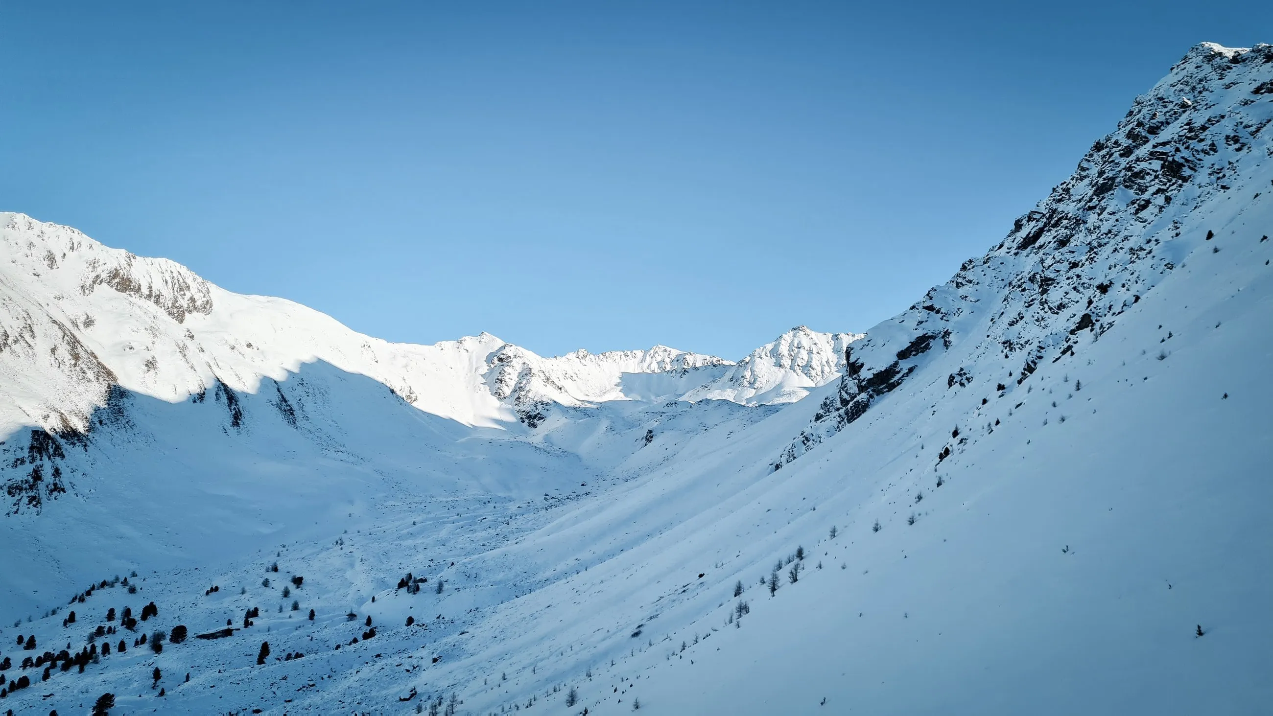 Winter in Nauders am Reschenpass